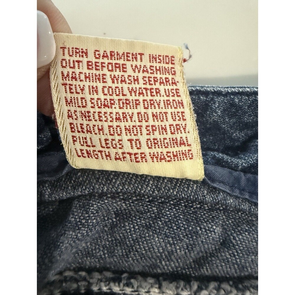 Vintage Calvin Klein Denim Skirt Size 9 Made USA High Waist Pencil - Picture 8 of 10